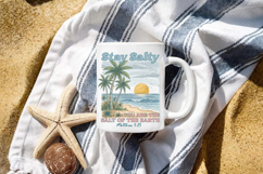 Stay Salty Beach Png, Sublimation Design, Christian Png Product Image 5