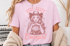 Stay Salty Cowgirl Sublimation PNG Product Image 4