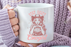 Stay Salty Cowgirl Sublimation PNG Product Image 5