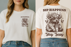 Highland Cow SVG, Stay Sassy Cow PNG, Funny Farm Animal SVG, Cow Sublimation Design, Minding My Mood Shirt, Cute Cow Clipart, Farm Life SVG, Sassy Cow Design, Highland Cow for Cricut, Country Cow Shirt Design