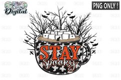 Stay Spooky Cocoa Sublimation PNG ONLY ! Product Image 1