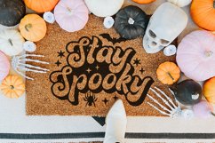 Stay Spooky Doormat Design Preview