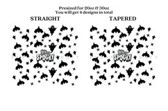 Bundle 6 Halloween Skinny Tumbler Sublimation Wrap SVG Product Image 11