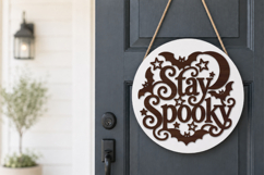 Stay Spooky Halloween SVG Sign Product Image 2