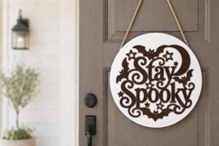 Stay Spooky Halloween SVG Sign Product Image 4