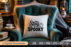Stay Spooky SVG File | Spooky Halloween SVG Product Image 3