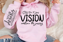 Stay true to your vision embrace the Sleeve Svg Design Product Image 2