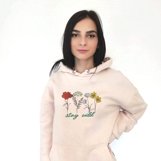 Wildflowers embroidery, stay wild embroidery design Product Image 4