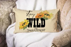 Stay Wild Sunflower Sublimation | Sunflower Print | Summer Product Image 5
