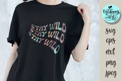 Stay Wild Svg, stay wild png, stay wild sublimation Product Image 1