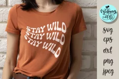 Stay Wild Svg, stay wild png, stay wild sublimation Product Image 4