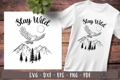 Stay Wild Wildlife Camping sayings svg