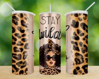 Stay Wild Tumbler Digital Sublimation Design Product Image 2
