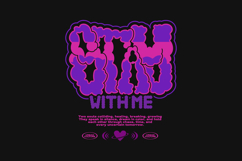 Stay with Me Urban Graffiti T-shirt Design Product Image 1