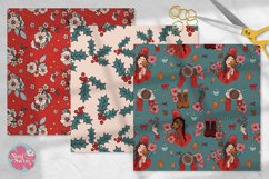 Stay Cozy Winter Vibes Paper Pack, Digital Scrapbooking Product Image 4