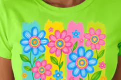 Summer Vibes PNG, Stay Golden Floral Sublimation Design Product Image 2