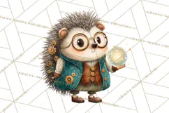 Cute Steampunk Baby Animal Clipart PNG for Printables Product Image 2