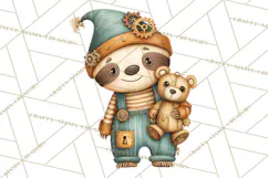 Cute Steampunk Baby Animal Clipart PNG for Printables Product Image 2