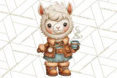 Cute Steampunk Baby Animal Clipart PNG for Printables Product Image 3