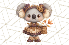 Cute Steampunk Baby Animal Clipart PNG for Printables Product Image 5