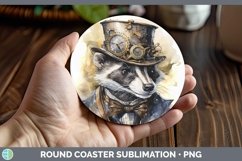 GorgeousSteampunk Round Coaster design.