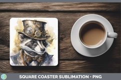GorgeousSteampunk Square Coaster design.