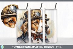 Bundle of six Watercolor Beagles Tumbler designs.