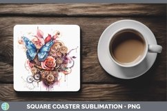 GorgeousSteampunk Square Coaster design.