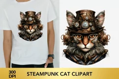 3 png Steampunk Cat Clipart, steampunk Cat png Product Image 2