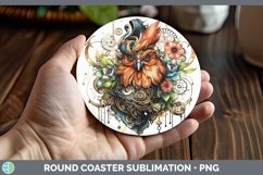 GorgeousSteampunk Round Coaster design.