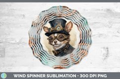 GorgeousWatercolor Chihuahuas Wind Spinner design.