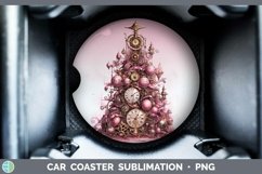 GorgeousSteampunk Christmas Car Coaster design.