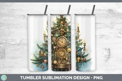 GorgeousSteampunk Christmas Tumbler design.