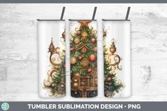 GorgeousSteampunk Christmas Tumbler design.