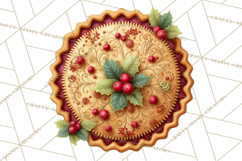 Steampunk Christmas Clipart Santa Elf Reindeer Ornaments Product Image 2