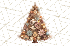 Steampunk Christmas Clipart Santa Elf Reindeer Ornaments Product Image 3