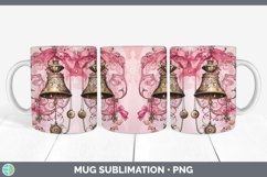 GorgeousSteampunk Christmas Mug Wrap design.