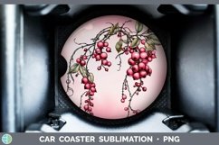 GorgeousSteampunk Christmas Car Coaster design.