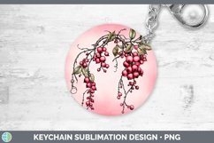 GorgeousSteampunk Christmas Keychain design.