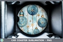 GorgeousSteampunk Christmas Car Coaster design.