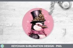 GorgeousSteampunk Christmas Keychain design.