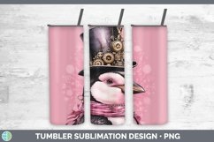 GorgeousSteampunk Christmas Tumbler design.