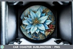 GorgeousSteampunk Christmas Car Coaster design.