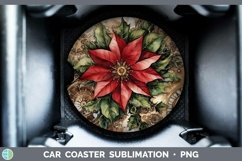GorgeousSteampunk Christmas Car Coaster design.