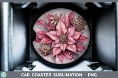 GorgeousSteampunk Christmas Car Coaster design.