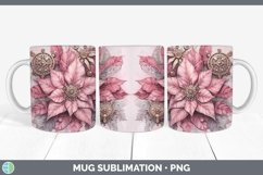 GorgeousSteampunk Christmas Mug Wrap design.