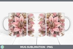 GorgeousSteampunk Christmas Mug Wrap design.