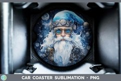 GorgeousSteampunk Christmas Car Coaster design.