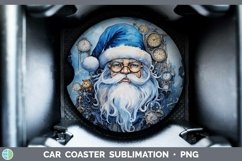 GorgeousSteampunk Christmas Car Coaster design.