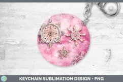 GorgeousSteampunk Christmas Keychain design.
